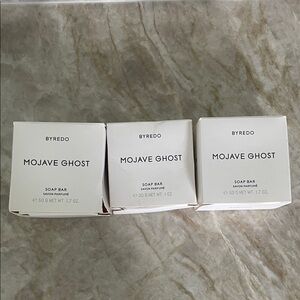 3 BRAND NEW BYREDO Mojave Ghost Soap Bars!